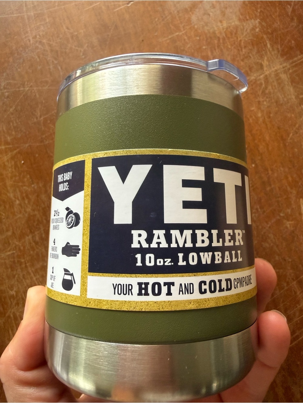 Yeti 10oz Lowball - Green